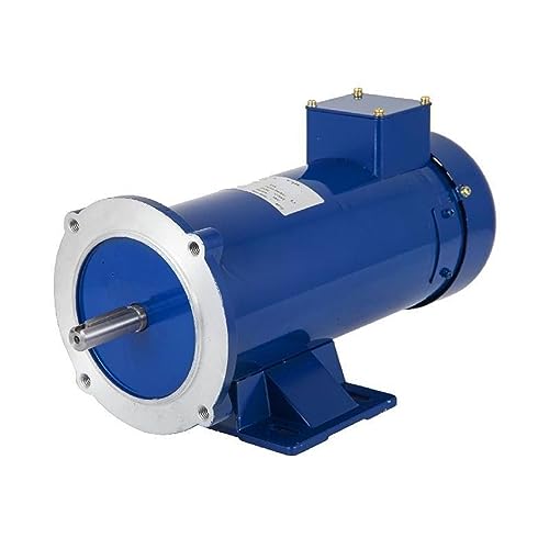 12V 90V 56C 1750RPM Permanentmagnet-Gleichstrommotor TEFC-Stahlgehäuse mit Kohlebürste for Lebensmittelverarbeitungsfunktion,Verbessern Sie die Effizienz(1HP 12V) von MINING