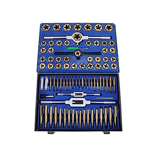 Bohrer-Gewindebohrer-Set, 86-teiliges Gewindebohrer-Set, metrisches Handgewinde-Schraubenschlüssel-Werkzeug, Wolframstahl, langlebig, verstellbar, mit Aufbewahrungskoffer,Verbessern Sie die Effizienz Bohrer-Gewindebohrer-Set, 86-teiliges Gewindebohrer-Set, metrisches Handgewinde-Schraubenschlüssel-Werkzeug, Wolframstahl, langlebig, verstellbar, mit Aufbewahrungskoffer,Verbessern Sie die Effizienz von MINING