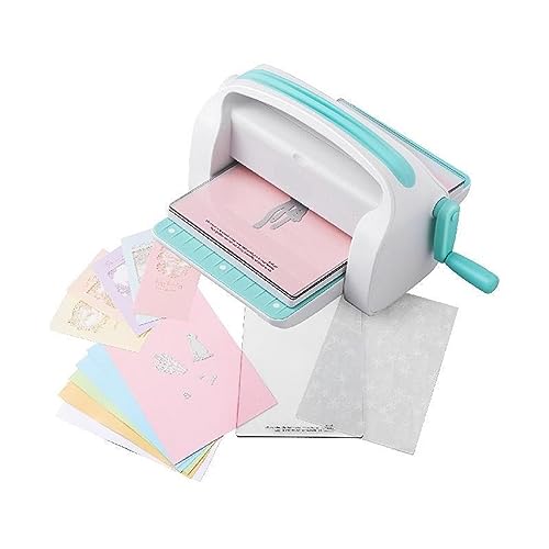 Manuelle Stanz- und Prägemaschine, Mini-Öffnung, Scrapbooking, Handmake-Werkzeuge for DIY-Kunsthandwerk, Kartendekorationen,Verbessern Sie die Effizienz(9in) von MINING