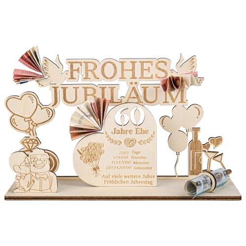 MINISONA Diamantene Hochzeit Geschenk,60.Hochzeitstag Geschenk,60 Hochzeitstag Deko,60 Jahrestag Geschenk, Geschenke zum 60.Hochzeitstag für Paare,Diamantene Hochzeit Deko MINISONA Diamantene Hochzeit Geschenk,60.Hochzeitstag Geschenk,60 Hochzeitstag Deko,60 Jahrestag Geschenk, Geschenke zum 60.Hochzeitstag für Paare,Diamantene Hochzeit Deko von MINISONA
