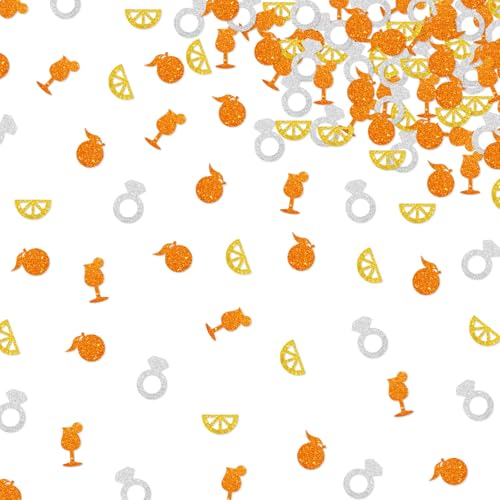 120 Stück Aperol Spritz Junggesellinnenabschied-Konfetti, Zitruscocktail, Brautparty, Tisch-Konfetti, Orange und Gold, Glitzer, Orange, Zitrusfrüchte, Cocktail-Tischstreuung, Liebe auf den ersten 120 Stück Aperol Spritz Junggesellinnenabschied-Konfetti, Zitruscocktail, Brautparty, Tisch-Konfetti, Orange und Gold, Glitzer, Orange, Zitrusfrüchte, Cocktail-Tischstreuung, Liebe auf den ersten von MINIYEYE