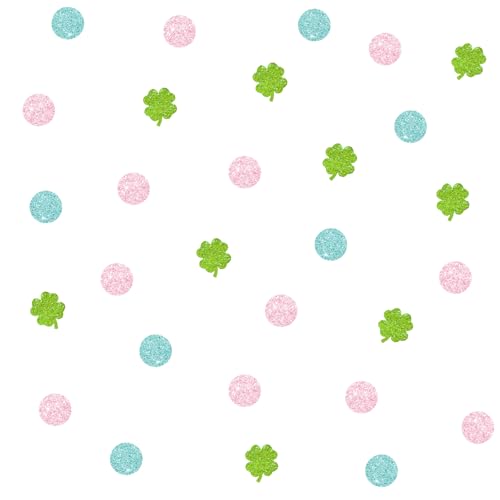 St. Patrick's Day Gender Reveal Konfetti Kleeblatt Tischkonfetti What Will Our Lucky Charm Be Papierkonfetti Kleeblatt Ausschnitt für Lucky Irish Party Tischdekoration St. Patrick's Day Gender Reveal Konfetti Kleeblatt Tischkonfetti What Will Our Lucky Charm Be Papierkonfetti Kleeblatt Ausschnitt für Lucky Irish Party Tischdekoration von MINUET MINUTE