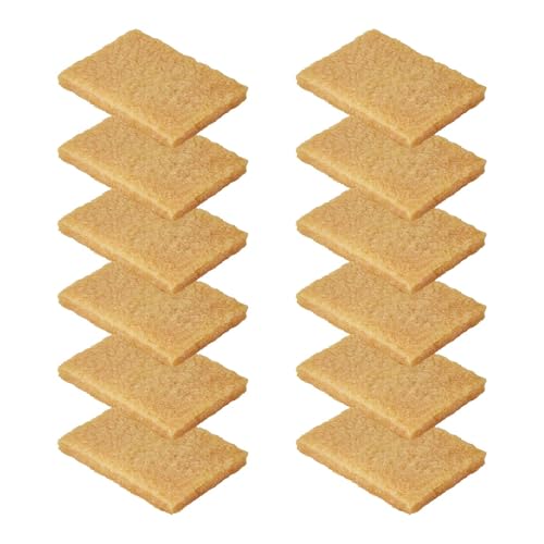 MINZHI 12 Stk Gummi Zement RadierGummi,Zement-Radiergummi,GummiZementRadiergummi,Kleber Radiergummi,Ideal zum Entfernen von Klebstoffen und Rückständen von Papier, Schuhen und Kunststoff von MINZHI
