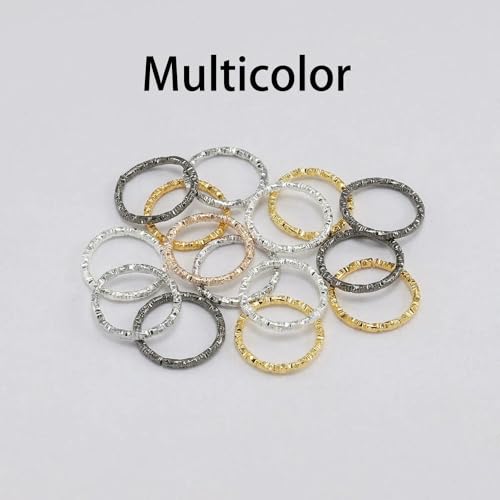MIONGKI 100 Stück 8mm Runde Biegeringe Gedrehte offene Spaltringe Biegeringe Verbinder für Schmuckherstellung Befunde Zubehör DIY MIONGKI 100 Stück 8mm Runde Biegeringe Gedrehte offene Spaltringe Biegeringe Verbinder für Schmuckherstellung Befunde Zubehör DIY von MIONGKI