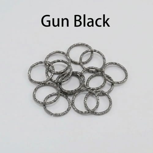 MIONGKI 100 Stück 8mm Runde Biegeringe Gedrehte offene Spaltringe Biegeringe Verbinder für Schmuckherstellung Befunde Zubehör DIY MIONGKI 100 Stück 8mm Runde Biegeringe Gedrehte offene Spaltringe Biegeringe Verbinder für Schmuckherstellung Befunde Zubehör DIY von MIONGKI