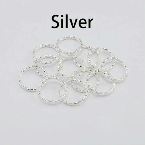 MIONGKI 100 Stück 8mm Runde Biegeringe Gedrehte offene Spaltringe Biegeringe Verbinder für Schmuckherstellung Befunde Zubehör DIY MIONGKI 100 Stück 8mm Runde Biegeringe Gedrehte offene Spaltringe Biegeringe Verbinder für Schmuckherstellung Befunde Zubehör DIY von MIONGKI