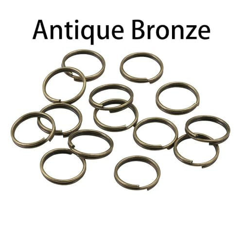 MIONGKI 20–200 Teile/Beutel 4–25 mm offene Biegeringe Doppelschleifen Spaltringe Verbinder für die Herstellung von DIY-Schmuckstücken Zubehörzubehör MIONGKI 20–200 Teile/Beutel 4–25 mm offene Biegeringe Doppelschleifen Spaltringe Verbinder für die Herstellung von DIY-Schmuckstücken Zubehörzubehör von MIONGKI