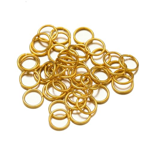 MIONGKI 200 Stück Metall-Öffnungsringe, O-Ring-Verbinder für DIY- Halsketten, Armbänder, Schlüsselanhänger, Schmuck, Bastelbedarf, Zubehör MIONGKI 200 Stück Metall-Öffnungsringe, O-Ring-Verbinder für DIY- Halsketten, Armbänder, Schlüsselanhänger, Schmuck, Bastelbedarf, Zubehör von MIONGKI