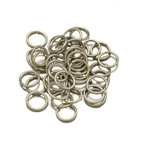 MIONGKI 200 Stück Metall-Öffnungsringe, O-Ring-Verbinder für DIY- Halsketten, Armbänder, Schlüsselanhänger, Schmuck, Bastelbedarf, Zubehör MIONGKI 200 Stück Metall-Öffnungsringe, O-Ring-Verbinder für DIY- Halsketten, Armbänder, Schlüsselanhänger, Schmuck, Bastelbedarf, Zubehör von MIONGKI