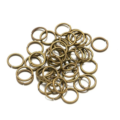 MIONGKI 200 Stück Metall-Öffnungsringe, O-Ring-Verbinder für DIY- Halsketten, Armbänder, Schlüsselanhänger, Schmuck, Bastelbedarf, Zubehör MIONGKI 200 Stück Metall-Öffnungsringe, O-Ring-Verbinder für DIY- Halsketten, Armbänder, Schlüsselanhänger, Schmuck, Bastelbedarf, Zubehör von MIONGKI
