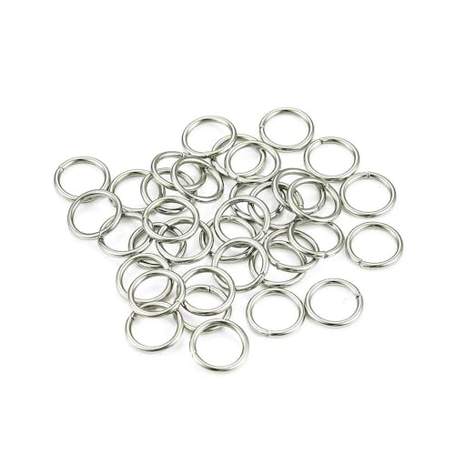 MIONGKI 200 Teile/los Edelstahl Biegeringe Anschlüsse Links Haken für DIY Schmuck Machen Charms Baumeln Zubehör MIONGKI 200 Teile/los Edelstahl Biegeringe Anschlüsse Links Haken für DIY Schmuck Machen Charms Baumeln Zubehör von MIONGKI