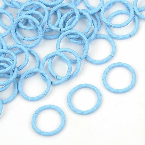 MIONGKI 50/100 Stück, 42 Farben, 10 mm, runde Legierung, offene einzelne grobe Schlaufen, Biegeringe für Hummerverbinder zur Herstellung von DIY-Schmuckzubehör MIONGKI 50/100 Stück, 42 Farben, 10 mm, runde Legierung, offene einzelne grobe Schlaufen, Biegeringe für Hummerverbinder zur Herstellung von DIY-Schmuckzubehör von MIONGKI