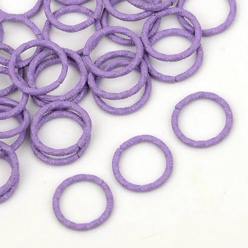 MIONGKI 50/100 Stück, 42 Farben, 10 mm, runde Legierung, offene einzelne grobe Schlaufen, Biegeringe für Hummerverbinder zur Herstellung von DIY-Schmuckzubehör MIONGKI 50/100 Stück, 42 Farben, 10 mm, runde Legierung, offene einzelne grobe Schlaufen, Biegeringe für Hummerverbinder zur Herstellung von DIY-Schmuckzubehör von MIONGKI