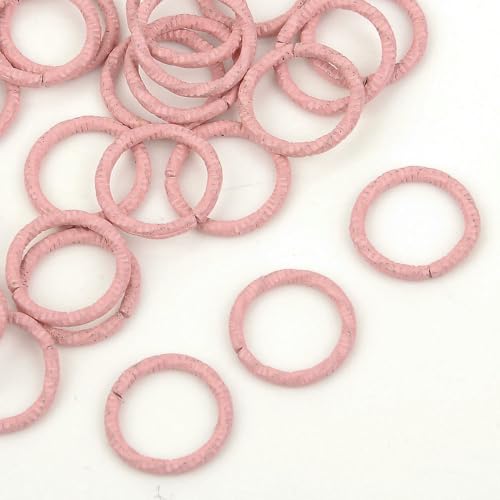 MIONGKI 50/100 Stück, 42 Farben, 10 mm, runde Legierung, offene einzelne grobe Schlaufen, Biegeringe für Hummerverbinder zur Herstellung von DIY-Schmuckzubehör MIONGKI 50/100 Stück, 42 Farben, 10 mm, runde Legierung, offene einzelne grobe Schlaufen, Biegeringe für Hummerverbinder zur Herstellung von DIY-Schmuckzubehör von MIONGKI