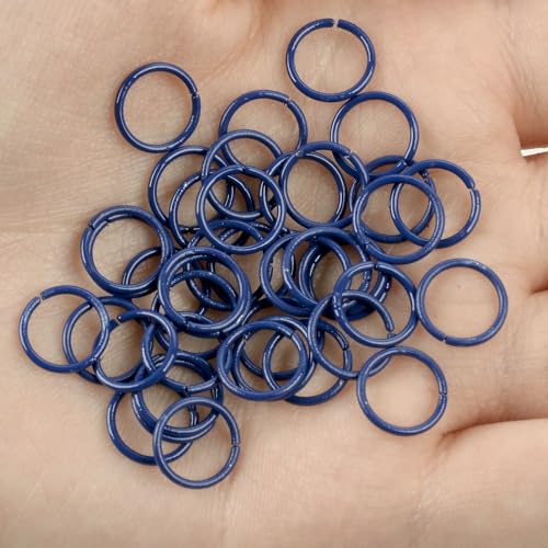 MIONGKI 50/100 Stück, 42 Farben, 10 mm, runde Legierung, offene einzelne grobe Schlaufen, Biegeringe für Hummerverbinder zur Herstellung von DIY-Schmuckzubehör MIONGKI 50/100 Stück, 42 Farben, 10 mm, runde Legierung, offene einzelne grobe Schlaufen, Biegeringe für Hummerverbinder zur Herstellung von DIY-Schmuckzubehör von MIONGKI