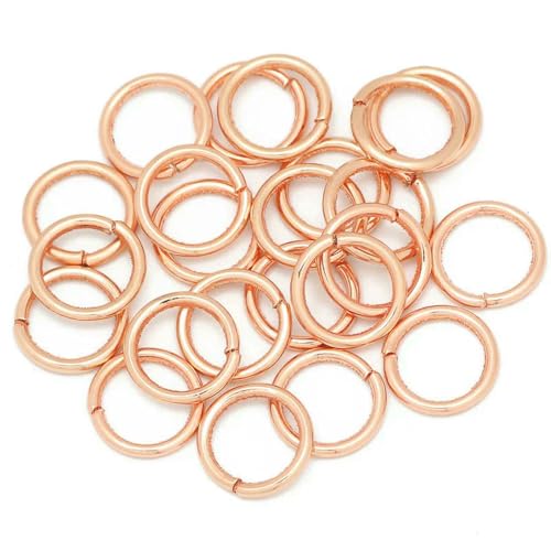 MIONGKI Farbige 3–16 mm Metall einzelne runde Biegeringe Spaltringe Verbinder für DIY Schmuckherstellung Halskette Armband Zubehör MIONGKI Farbige 3–16 mm Metall einzelne runde Biegeringe Spaltringe Verbinder für DIY Schmuckherstellung Halskette Armband Zubehör von MIONGKI