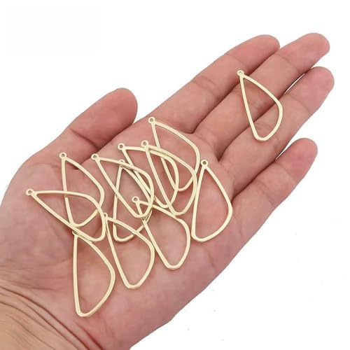 MIONGKI Legierung Hohlrahmen Offene Rückseite Lünette Anhänger Geometrische Charms Für DIY Harz Schmuck Machen Ohrringe Halskette Supllies MIONGKI Legierung Hohlrahmen Offene Rückseite Lünette Anhänger Geometrische Charms Für DIY Harz Schmuck Machen Ohrringe Halskette Supllies von MIONGKI