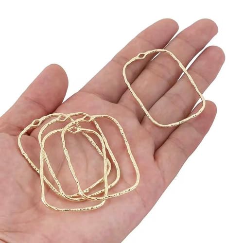 MIONGKI Legierung Hohlrahmen Offene Rückseite Lünette Anhänger Geometrische Charms Für DIY Harz Schmuck Machen Ohrringe Halskette Supllies MIONGKI Legierung Hohlrahmen Offene Rückseite Lünette Anhänger Geometrische Charms Für DIY Harz Schmuck Machen Ohrringe Halskette Supllies von MIONGKI