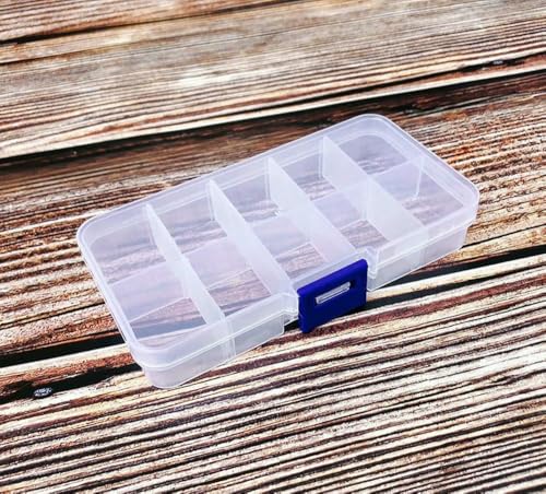 MIONGKI Schmuckschatulle, transparenter Behälter, Steine, Verpackung, Kunststoff, abnehmbar, Aufbewahrungskoffer für Nagelkunstwerkzeuge, 10/15/24 Gitter MIONGKI Schmuckschatulle, transparenter Behälter, Steine, Verpackung, Kunststoff, abnehmbar, Aufbewahrungskoffer für Nagelkunstwerkzeuge, 10/15/24 Gitter von MIONGKI
