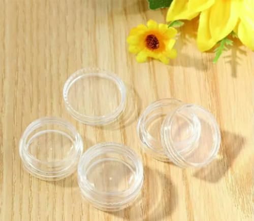 MIONGKI Schmuckschatulle für Frauen, Kunststoff, Schmuck, Kleiner Boden, rund, Behälter, Gläser, 10/50/100 Stück/Set MIONGKI Schmuckschatulle für Frauen, Kunststoff, Schmuck, Kleiner Boden, rund, Behälter, Gläser, 10/50/100 Stück/Set von MIONGKI
