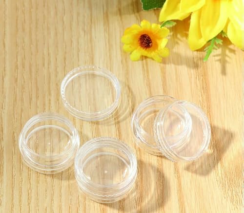 MIONGKI Schmuckschatulle für Frauen, Kunststoff, Schmuck, Kleiner Boden, rund, Behälter, Gläser, 10/50/100 Stück/Set MIONGKI Schmuckschatulle für Frauen, Kunststoff, Schmuck, Kleiner Boden, rund, Behälter, Gläser, 10/50/100 Stück/Set von MIONGKI
