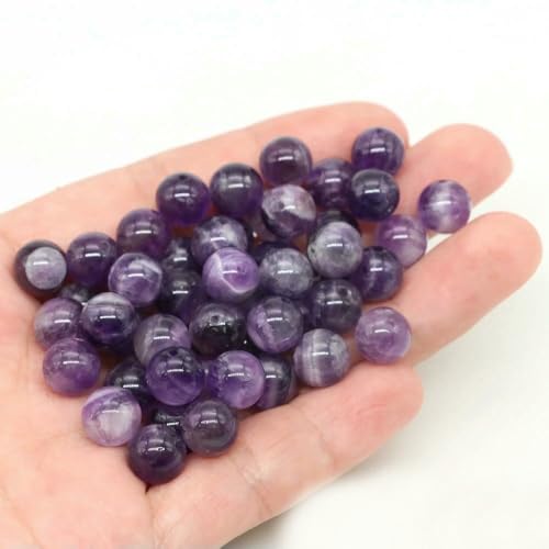 MIONGKI Wohndekor Kristall Lila Runde Edelstein Spacer Perle für Schmuckherstellung DIY Halskette 4 6 8 10mm MIONGKI Wohndekor Kristall Lila Runde Edelstein Spacer Perle für Schmuckherstellung DIY Halskette 4 6 8 10mm von MIONGKI