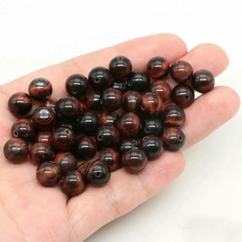 MIONGKI Wohndekor Kristall Lila Runde Edelstein Spacer Perle für Schmuckherstellung DIY Halskette 4 6 8 10mm MIONGKI Wohndekor Kristall Lila Runde Edelstein Spacer Perle für Schmuckherstellung DIY Halskette 4 6 8 10mm von MIONGKI