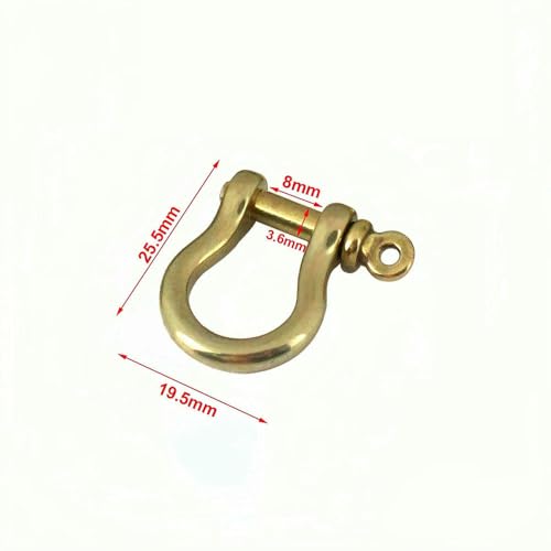 Schnallen, D-Schleife, Ring, Schlüsselanhänger, Haken, Schraubverbinder, Schlüsselanhänger, Schmuck, Zubehör von MIONGKI