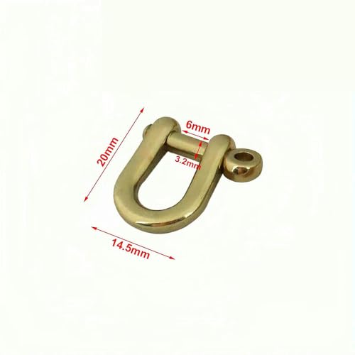 Schnallen, D-Schleife, Ring, Schlüsselanhänger, Haken, Schraubverbinder, Schlüsselanhänger, Schmuck, Zubehör von MIONGKI