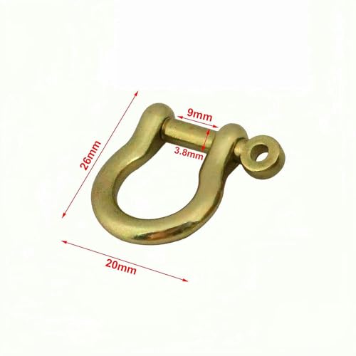 Schnallen, D-Schleife, Ring, Schlüsselanhänger, Haken, Schraubverbinder, Schlüsselanhänger, Schmuck, Zubehör von MIONGKI