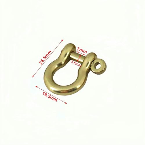 Schnallen, D-Schleife, Ring, Schlüsselanhänger, Haken, Schraubverbinder, Schlüsselanhänger, Schmuck, Zubehör von MIONGKI