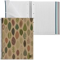 MIQUELRIUS Collegeblock Eco Desgin 4 kariert DIN A4 Innenrand, 1 St. von MIQUELRIUS