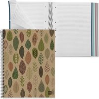 MIQUELRIUS Collegeblock Eco Desgin 4 liniert DIN A4 Innenrand, 1 St. von MIQUELRIUS