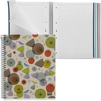 MIQUELRIUS Collegeblock Eco Desgin 4 liniert DIN A4 Innenrand, 1 St. von MIQUELRIUS