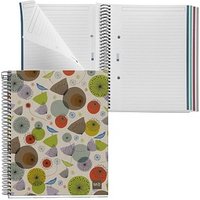 MIQUELRIUS Collegeblock Eco Desgin 4 liniert DIN A5 Innenrand, 1 St. von MIQUELRIUS