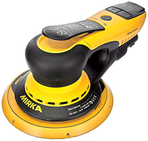 Mirka DEROS 680CV / Exzenter-Schleifer Schleifmaschine mit Zentral-Absaugung und Klett/für Ø 150mm Schleifpapier / 8,0mm Hub / MID6802022, Kabelgebunden Mirka DEROS 680CV / Exzenter-Schleifer Schleifmaschine mit Zentral-Absaugung und Klett/für Ø 150mm Schleifpapier / 8,0mm Hub / MID6802022, Kabelgebunden von MIRKA