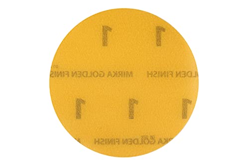 MIRKA Scheiben Golden Finish Scheibe 1 Ø 150 mm ungelocht Klett (50 St) von MIRKA