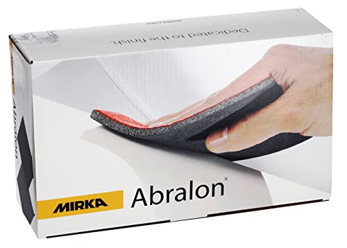 Mirka Abralon 115x140mm Klett 4000 Körnung, 20/Pack, zum Schleifen und Polieren von Lack, Holz, Plastik Mirka Abralon 115x140mm Klett 4000 Körnung, 20/Pack, zum Schleifen und Polieren von Lack, Holz, Plastik von MIRKA