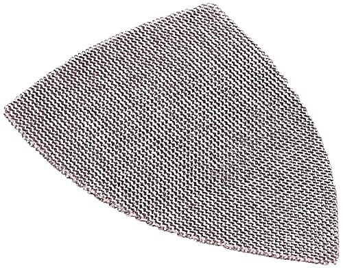 Mirka Abranet Netz-Delta-Schleifscheiben für Dreieckschleifer 100x152x152 mm Klett / Korn P80 / 50 Stk / zum Schleifen von Holz, Spachtel, Lack, Kunststoff / 5421905080 von MIRKA