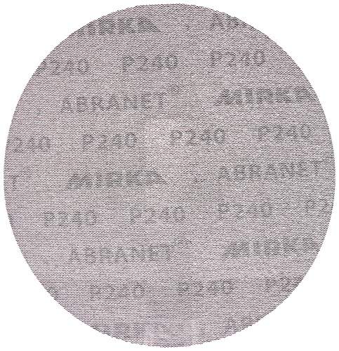 Mirka Abranet Netz-Schleifscheiben Ø 225 mm Klett/Korn P240 / 25 Stk/zum Schleifen von Holz, Spachtel, Lack, Kunststoff Mirka Abranet Netz-Schleifscheiben Ø 225 mm Klett/Korn P240 / 25 Stk/zum Schleifen von Holz, Spachtel, Lack, Kunststoff von MIRKA