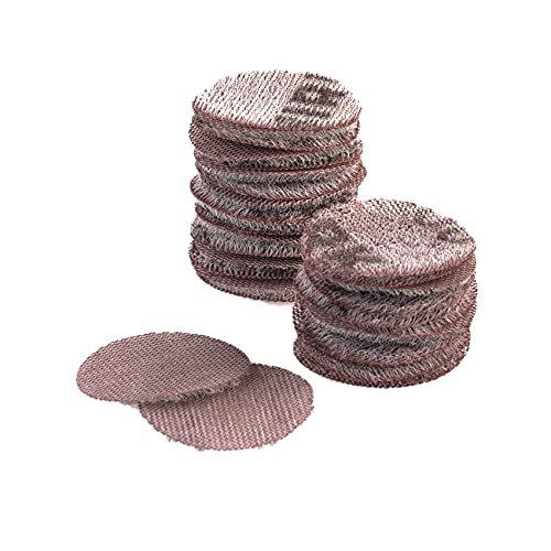 Mirka Abranet Netz-Schleifscheiben Ø 34 mm Klett / Korn P800 / 50 Stk / Schleifblüten zum Schleifen von Holz, Spachtel, Lack, Kunststoff / 5420905081 von MIRKA