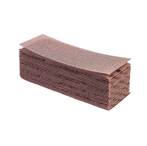 Mirka Abranet Netz-Schleifstreifen 80x230 mm Klett / Korn P80 / 50 Stk / zum Schleifen von Holz, Spachtel, Lack, Kunststoff / 5417505080 von MIRKA