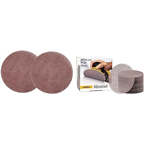 Mirka Abranet Schleifgitter Ø 125mm Klett/Korn P400 / 50 Stk / 5423205041 & Abranet Schleifgitter Ø 125mm Klett/Korn P120 / 50 Stk / 5423205012 Mirka Abranet Schleifgitter Ø 125mm Klett/Korn P400 / 50 Stk / 5423205041 & Abranet Schleifgitter Ø 125mm Klett/Korn P120 / 50 Stk / 5423205012 von MIRKA