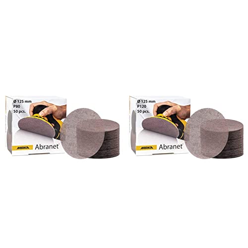 Mirka Abranet Schleifgitter Ø 125mm Klett/Korn P80 / 50 Stk / 5423205080, Braun Abranet Schleifgitter Ø 125mm Klett/Korn P120 / 50 Stk / 5423205012 Mirka Abranet Schleifgitter Ø 125mm Klett/Korn P80 / 50 Stk / 5423205080, Braun Abranet Schleifgitter Ø 125mm Klett/Korn P120 / 50 Stk / 5423205012 von MIRKA