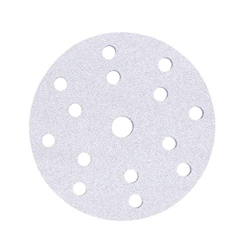 Mirka Basecut Klett-Schleifscheiben, 150 mm, 15 cm, Weiß, 100 Stück, Körnung P80, Automobil-Nachbearbeitung, Schleifscheiben, 15 Löcher, Vakuum-Staubabsaugsystem Mirka Basecut Klett-Schleifscheiben, 150 mm, 15 cm, Weiß, 100 Stück, Körnung P80, Automobil-Nachbearbeitung, Schleifscheiben, 15 Löcher, Vakuum-Staubabsaugsystem von MIRKA