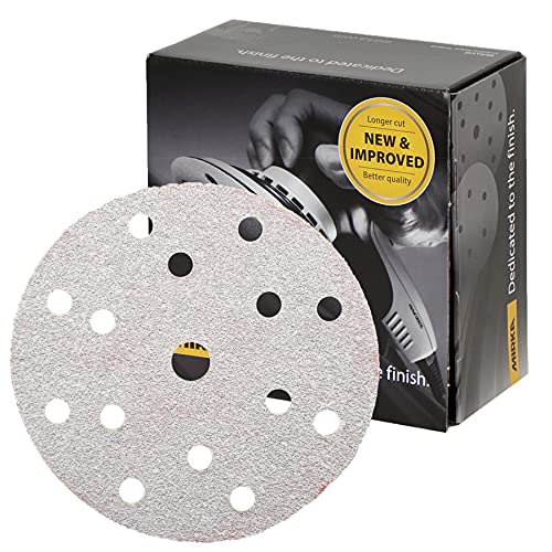 Mirka Basecut Schleifscheiben mit Klettverschluss, 150 mm, 15 cm, 50 Stück, Körnung P40, Automobil-Nachbearbeitung, Schleifscheiben, 15 Löcher, Vakuum-Staubabsaugungssystem Mirka Basecut Schleifscheiben mit Klettverschluss, 150 mm, 15 cm, 50 Stück, Körnung P40, Automobil-Nachbearbeitung, Schleifscheiben, 15 Löcher, Vakuum-Staubabsaugungssystem von MIRKA