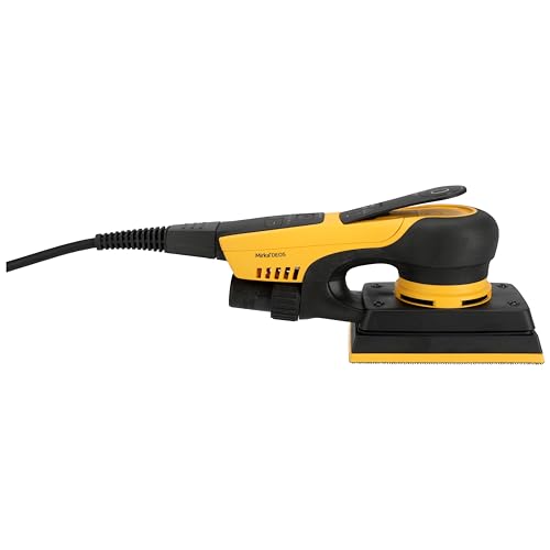 Mirka DEOS II 353 Schwingschleifer 81x133mm 300 W vibrationsarme Schleifmaschine für staubfreies Schleifen von Holz, Trockenbau & Metall mit Klett-Schleifpapier, MID3534044 Mirka DEOS II 353 Schwingschleifer 81x133mm 300 W vibrationsarme Schleifmaschine für staubfreies Schleifen von Holz, Trockenbau & Metall mit Klett-Schleifpapier, MID3534044 von MIRKA