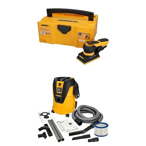 Mirka DEOS II 353 Schwingschleifer im Koffer 81x133mm 300 W vibrationsarme Schleifmaschine + Mirka Industriestaubsauger Nass- und Trockensauger 25 Liter Mirka DEOS II 353 Schwingschleifer im Koffer 81x133mm 300 W vibrationsarme Schleifmaschine + Mirka Industriestaubsauger Nass- und Trockensauger 25 Liter von MIRKA