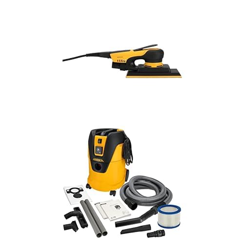 Mirka DEOS II 383 Schwingschleifer 70x198mm 300 W vibrationsarme Schleifmaschine + Mirka Industriestaubsauger Nass- und Trockensauger 25 Liter Mirka DEOS II 383 Schwingschleifer 70x198mm 300 W vibrationsarme Schleifmaschine + Mirka Industriestaubsauger Nass- und Trockensauger 25 Liter von MIRKA