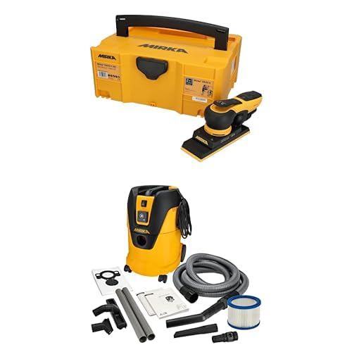 Mirka DEOS II 383 Schwingschleifer im Koffer 70x198mm 300 W vibrationsarme Schleifmaschine + Mirka Industriestaubsauger Nass- und Trockensauger 25 Liter Mirka DEOS II 383 Schwingschleifer im Koffer 70x198mm 300 W vibrationsarme Schleifmaschine + Mirka Industriestaubsauger Nass- und Trockensauger 25 Liter von MIRKA
